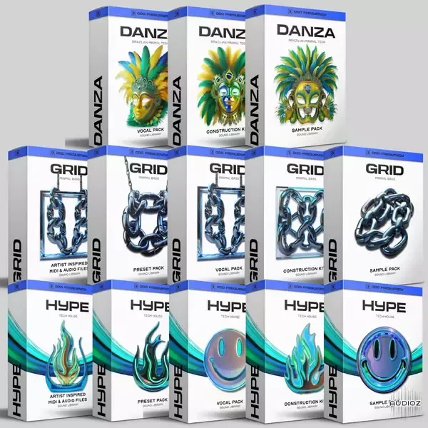 Odd Frequency Tech House Mega Bundle WAV MiDi XFER RECORDS SERUM-FANTASTiC