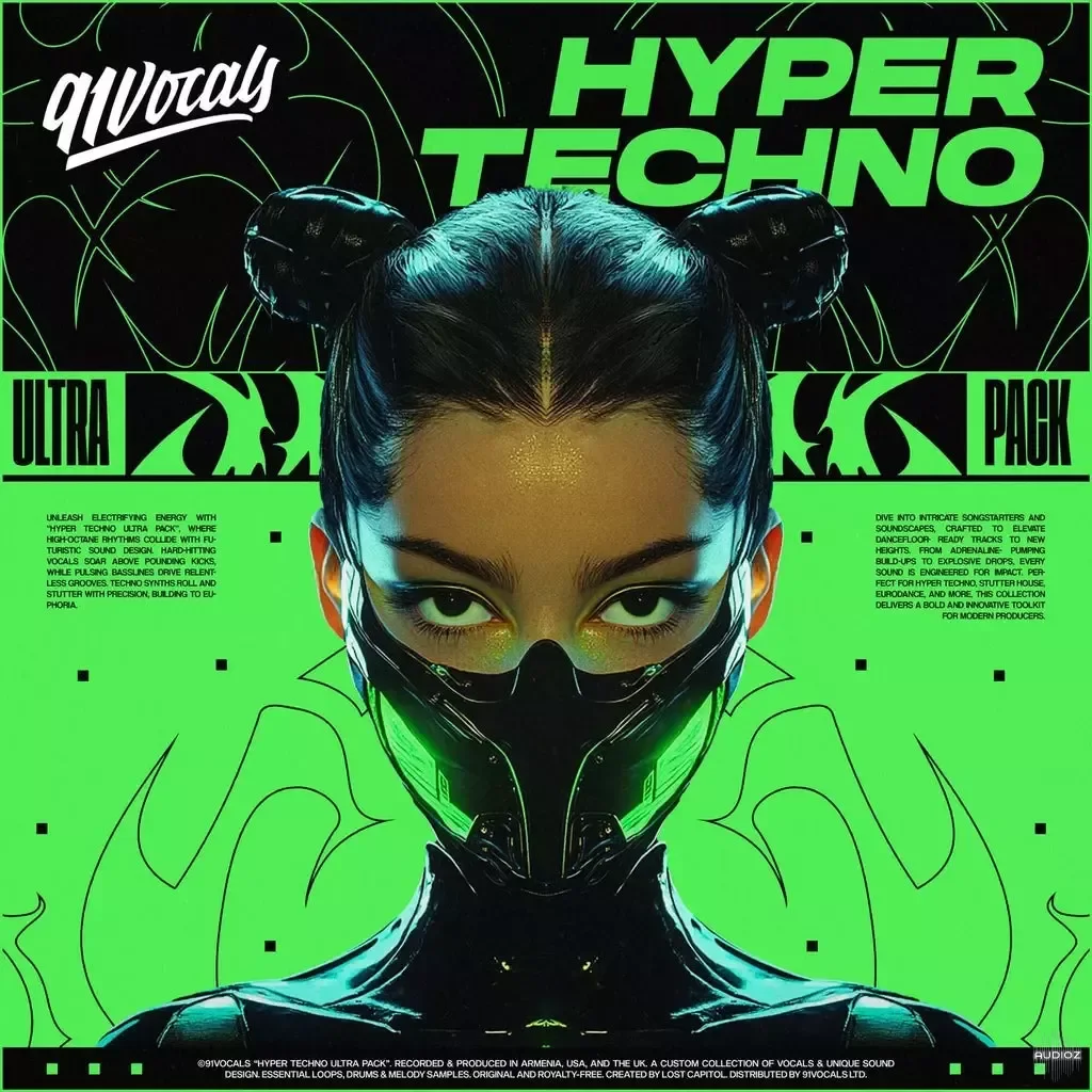 91Vocals Hyper Techno Ultra Pack WAV-FANTASTiC