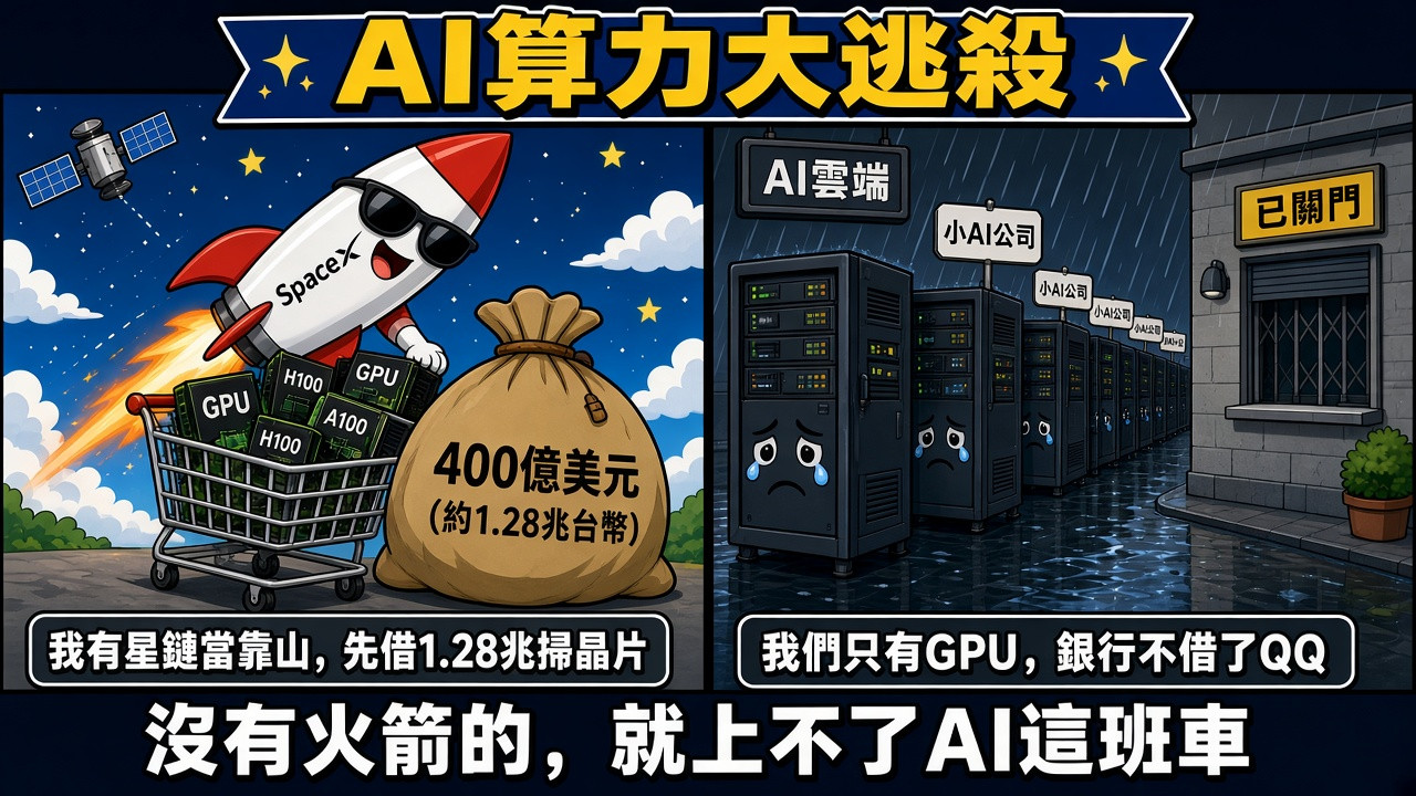 [新聞] SpaceX籌1.28兆買輝達晶片　馬斯克示警20 - 股票 - PTT.BEST 批踢踢爆文