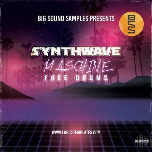 Logic Templates - Synthwave Maschine Free Drums [FREE]