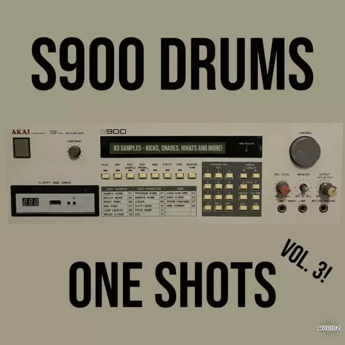 Vu - S900 drums one shots vol.3 WAV-Keyo