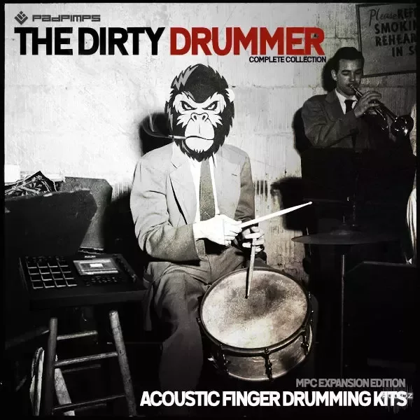 MPC Samples Dirty Drummer Complete (Acoustic Finger Drumming Kits)-FANTASTiC