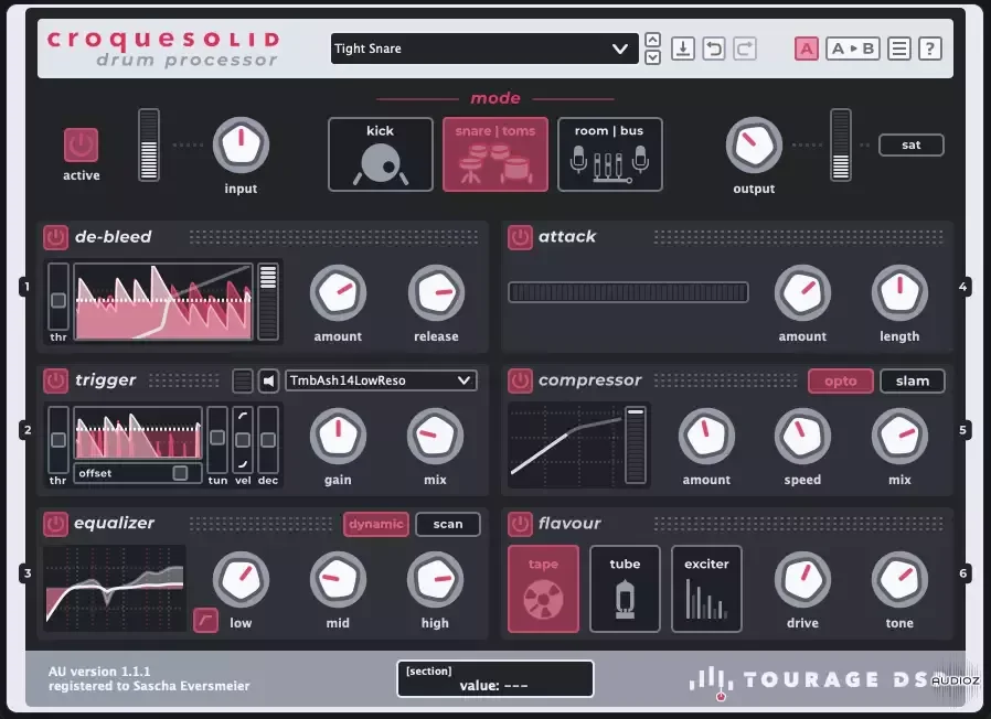Tourage DSP croquesolid v1.1.1-SEnki