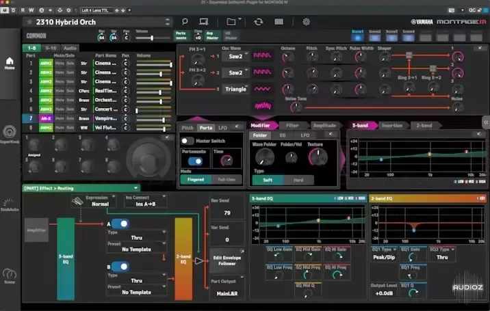 Yamaha Expanded Softsynth Plugin for MONTAGE M v3.0.1 - V.R