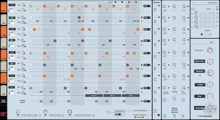 SMAO#LAB M4L Pop Drummer v1.0 Max for Live-ohsie
