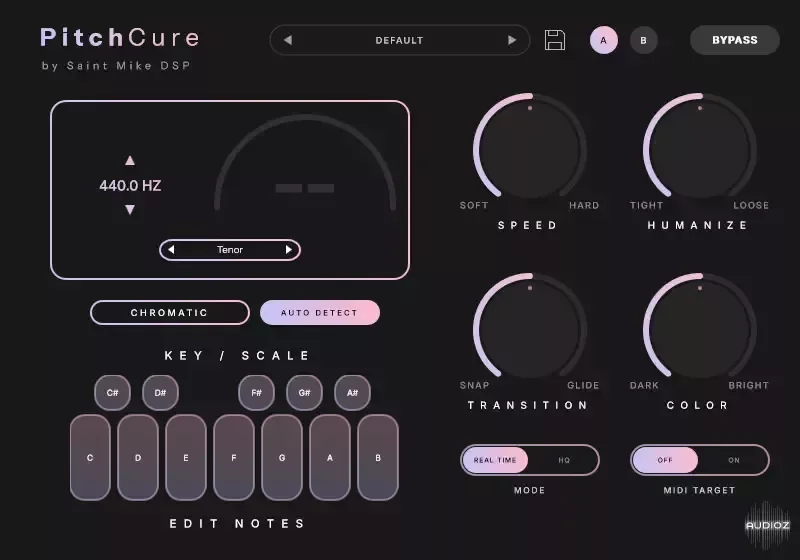 Saint Mike DSP PitchCure v1.0.1/1.0.0 VST3 AU AAX WiN MAC [FREE]
