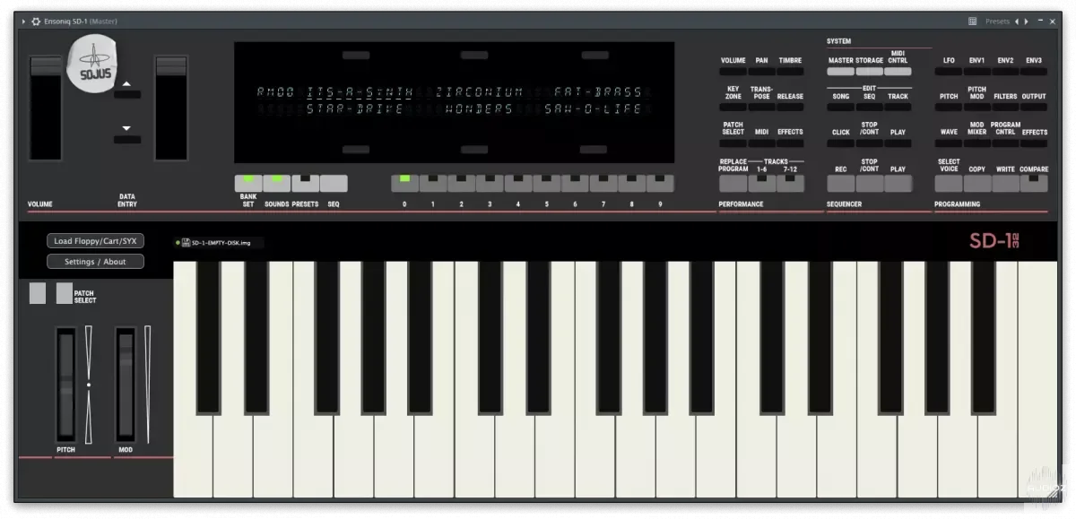 Sojus Records Ensoniq SD-1 v0.9.8 VST3 WiN MAC LiNUX [FREE]