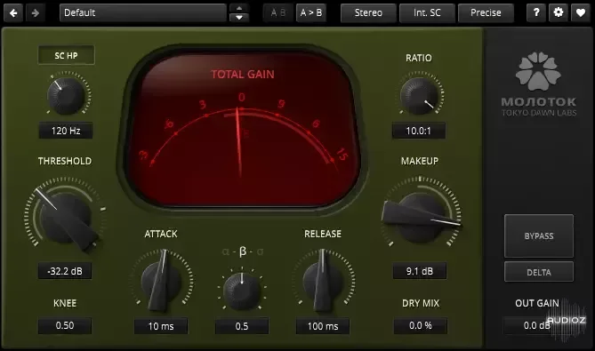 Tokyo Dawn Records TDR Molotok v1.0.7 VST VST3 AU AAX WiN MAC [FREE]
