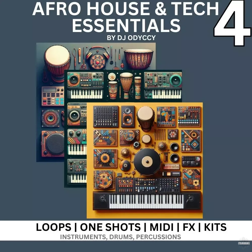 DJ Odyccy Afro House and Tech Essentials Vol.4 WAV MiDi-FANTASTiC