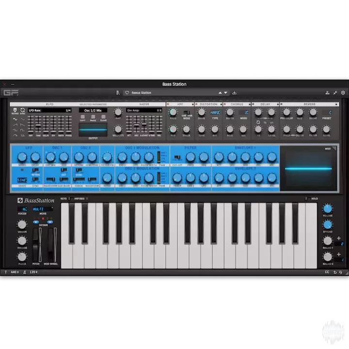 GForce Software Novation Bass Station v1.0.1 U2B Mac [MORiA]