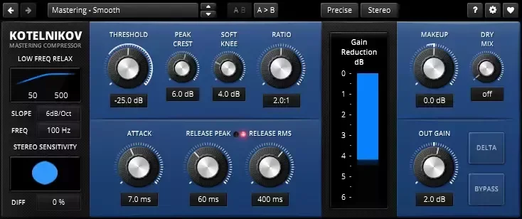 Tokyo Dawn Records TDR Kotelnikov v1.6.7 VST VST3 AU AAX WiN MAC [FREE]