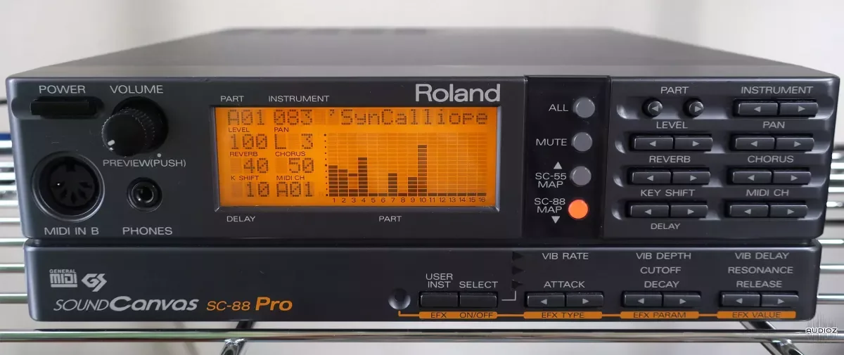 Roland Sound Canvas Pack (SC55mkII, SC88, SC88VL, SC88Pro and SC8850)