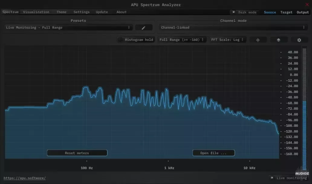 APU Software Spectrum Analyzer v5.1.7 STANDALONE VST3 AU AAX WiN MAC [FREE]