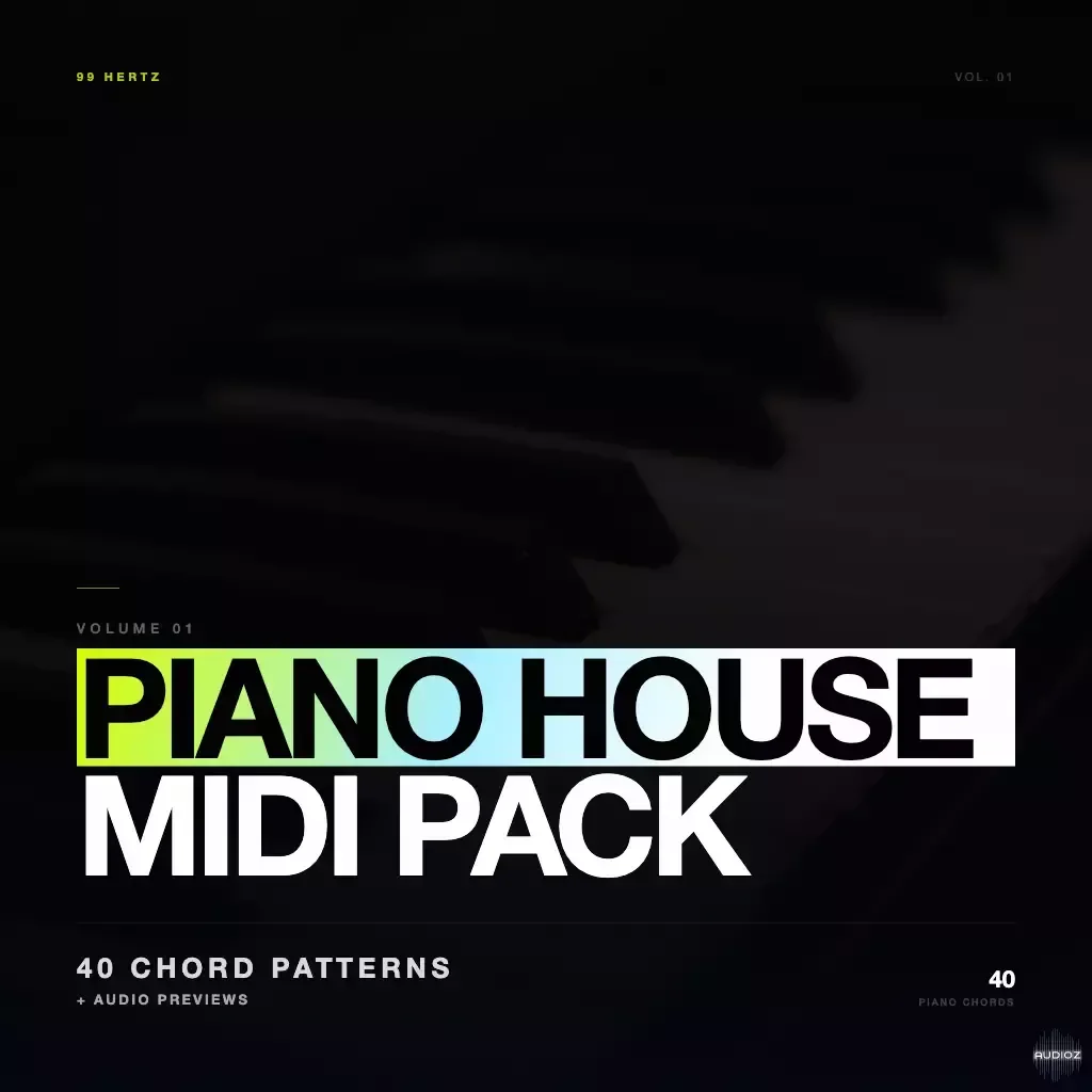 99Hertz Piano House MIDI Volume 1 WAV MiDi-ARCADiA