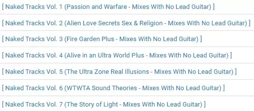 Steve Vai Naked Tracks FLAC-ARCADiA
