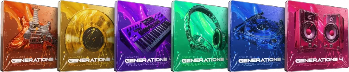 Cymatics GENERATIONS 4 WAV MIDI-GTA