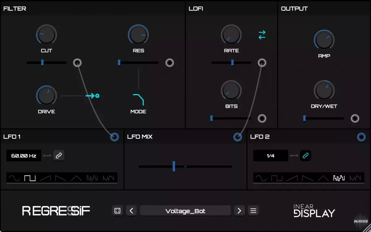Inear Display Regressif v1.4.0 x64 VST3 AU WiN macOS [FREE]