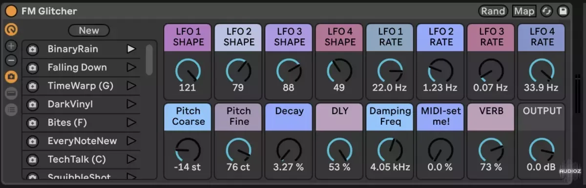 Misty Jones FM Glitcher For Ableton Live [FREE]