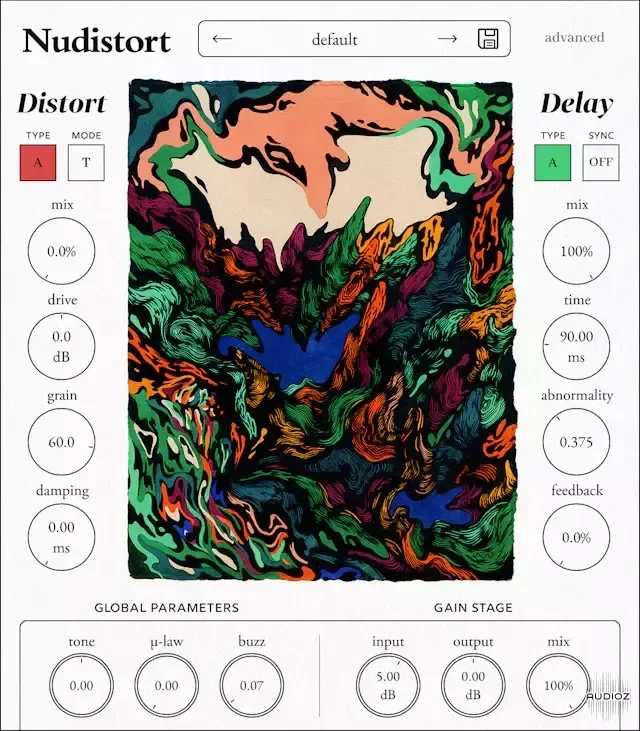 Nudist Audio Nudistort v1.2.5 Incl. Keygen [WiN/OSX]-MOCHA