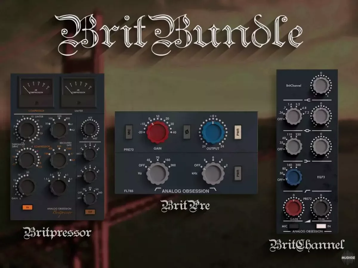Analog Obsession BritBundle 10.03.2023 VST3 AU AAX WiN macOS [FREE]