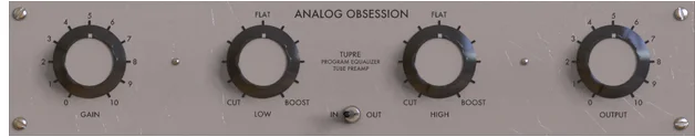Analog Obsession TuPRE V1.0 VST VST3 AU WiN MAC [FREE]