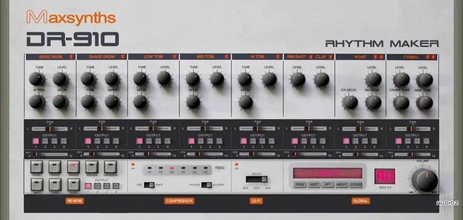 MaxSynths DR-910 VST x86 [FREE]