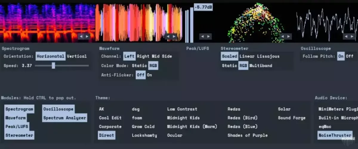 MiniMeters 1.0.3.1865-BTCR (Win/macOS/Linux)
