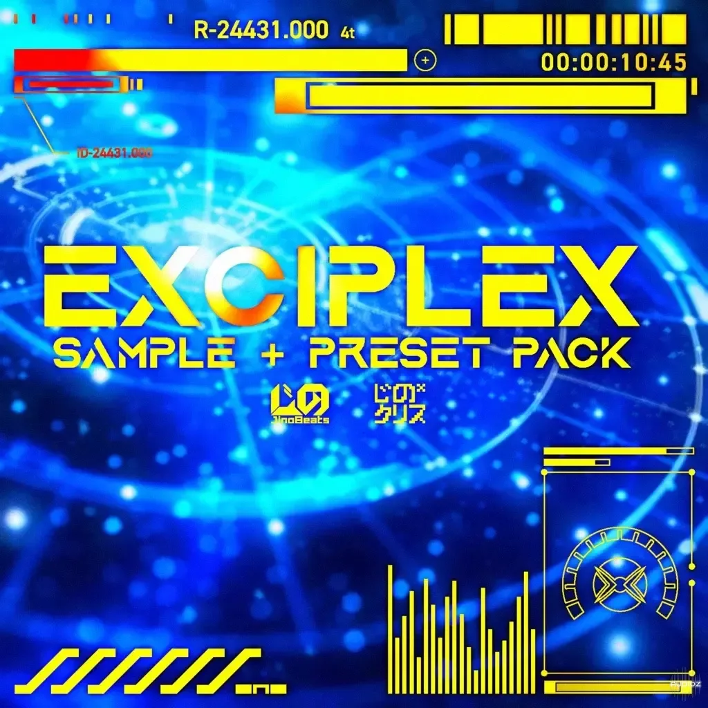 JinoBeats "EXCIPLEX" Sample and Presets Pack WAV Vital Presets