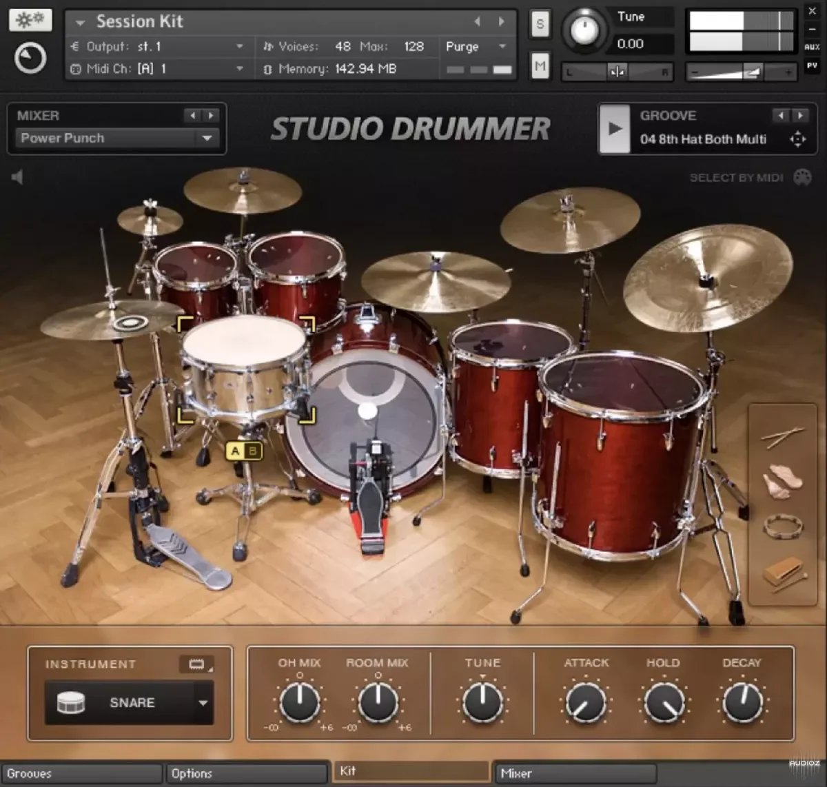 Native Instruments Studio Drummer v1.4.1 KONTAKT-HiDERA