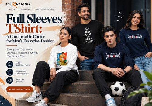 Full Sleeve T-Shirts for Men | Casual Fashion – Chitpatang.1