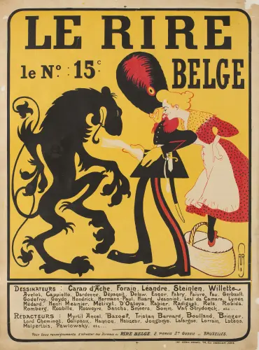 Affiche 3 (Le Rire Belge N°15 en 1913).4