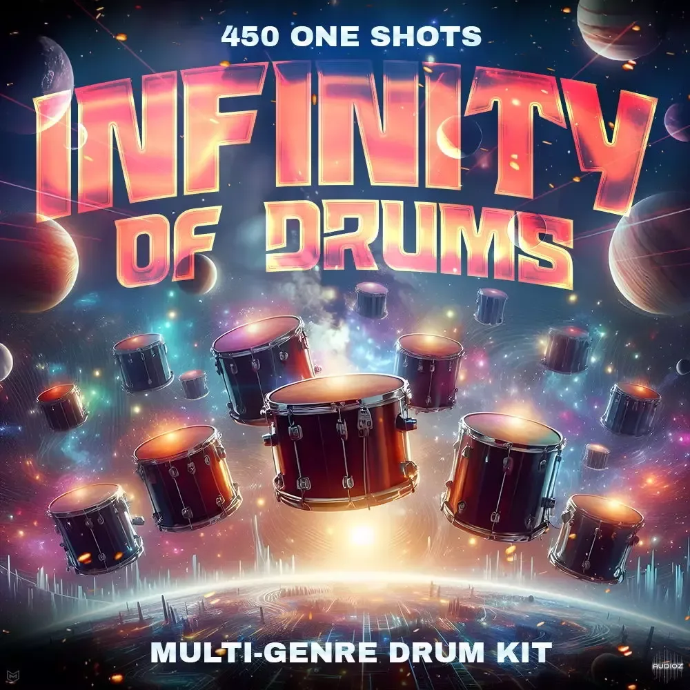 Godlike Loops Infinity Of Drums Multi-Genre Drum Kit (450+ One Shots) WAV-Keyo