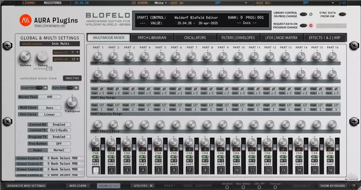 Aura Plugins Waldorf Blofeld Editor v25.4.26 WiN Incl. Keygen-sneakz