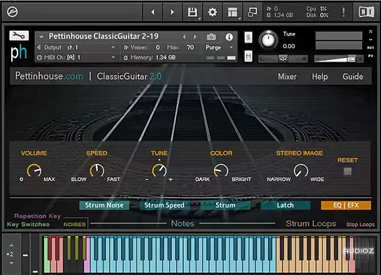 Pettinhouse Classic Guitar 2.1 KONTAKT