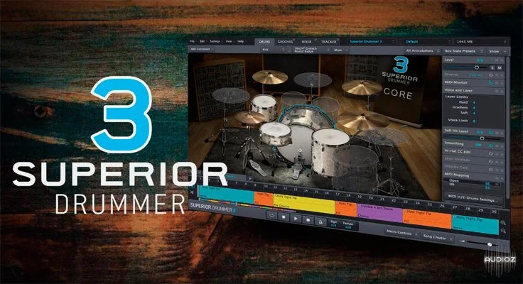 Toontrack Superior Drummer v3.4.0 Update-V.R