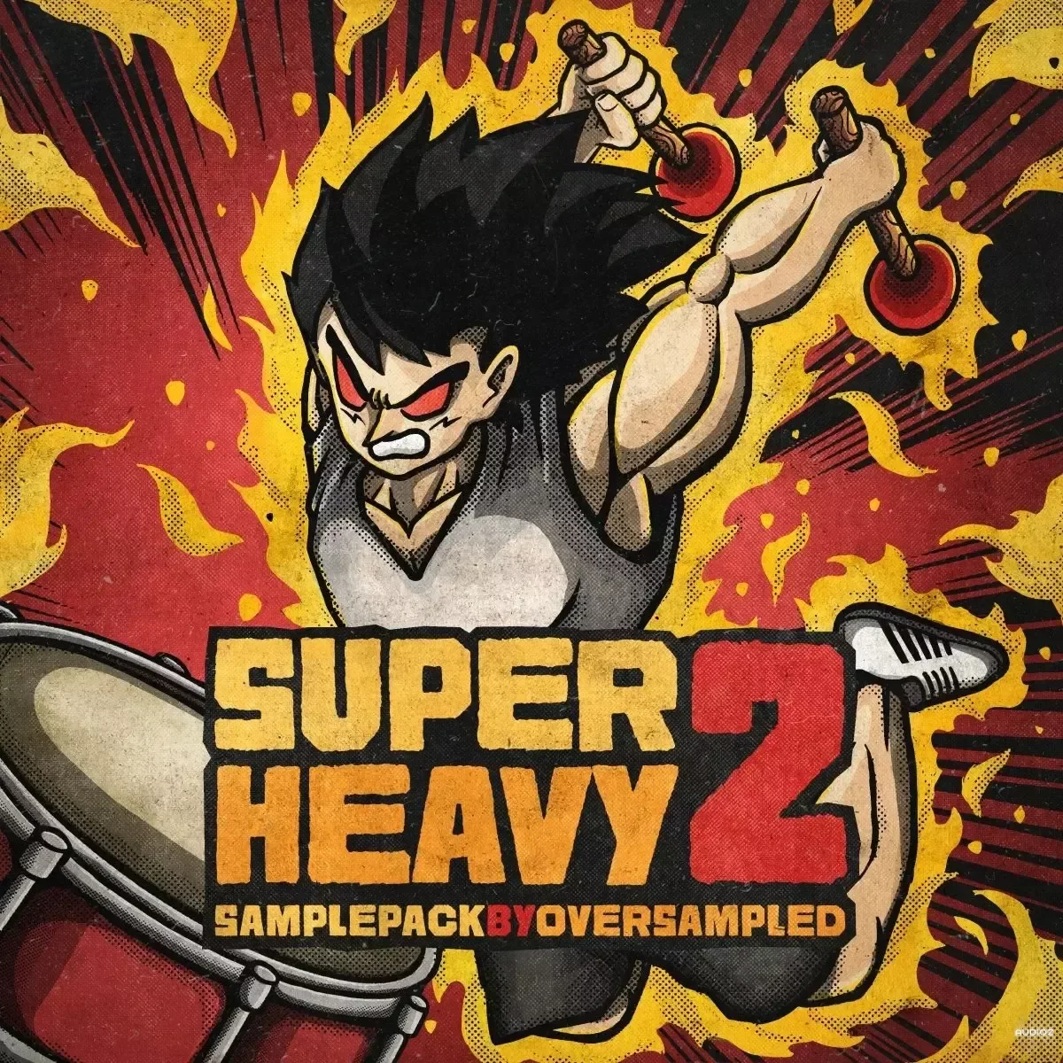 Oversampled Super Heavy 2 The Ultimate EDM Drum Toolkit WAV