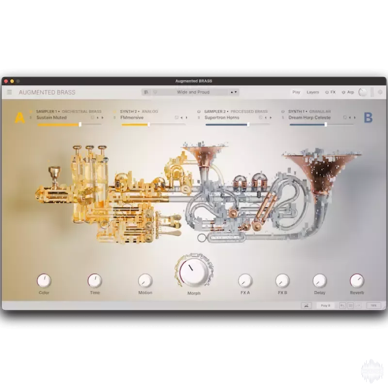 Arturia Augmented BRASS v2.0.2 6369 U2B Mac [MORiA]