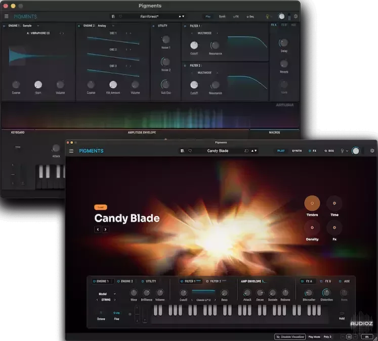 Arturia Pigments v7.0.1 6772 U2B Mac [MORiA]