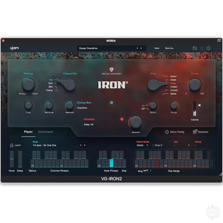 uJAM Virtual Guitarist IRON 2 v2.3.1 U2B Mac [MORiA]