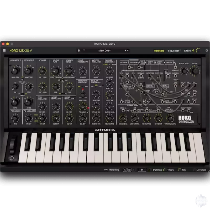 Arturia KORG MS-20 V v1.3.4 6366 U2B Mac [MORiA]