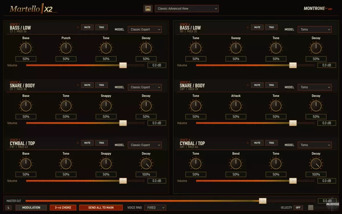 MontroneDSP Martello v1.2.2 WiN x64 VST3 [Drum Synth]