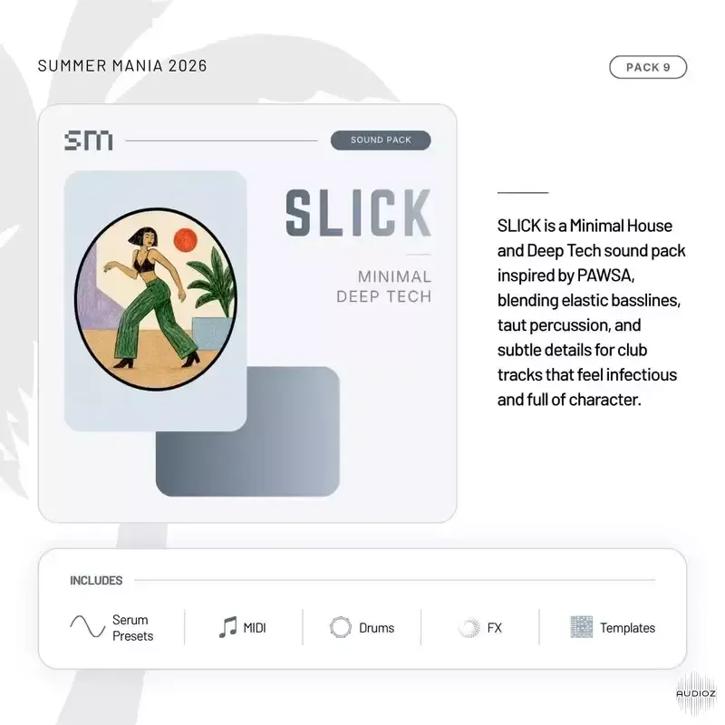 Sounds Mania Slick Minimal Deep Tech WAV MiDi Serum Presets Ableton Project Files-ARCADiA