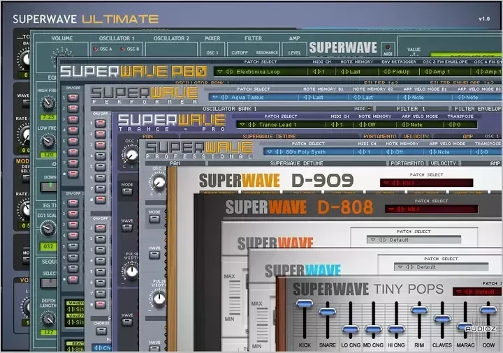 SuperWave Everything Bundle 2025.04 REGGED-MOCHA