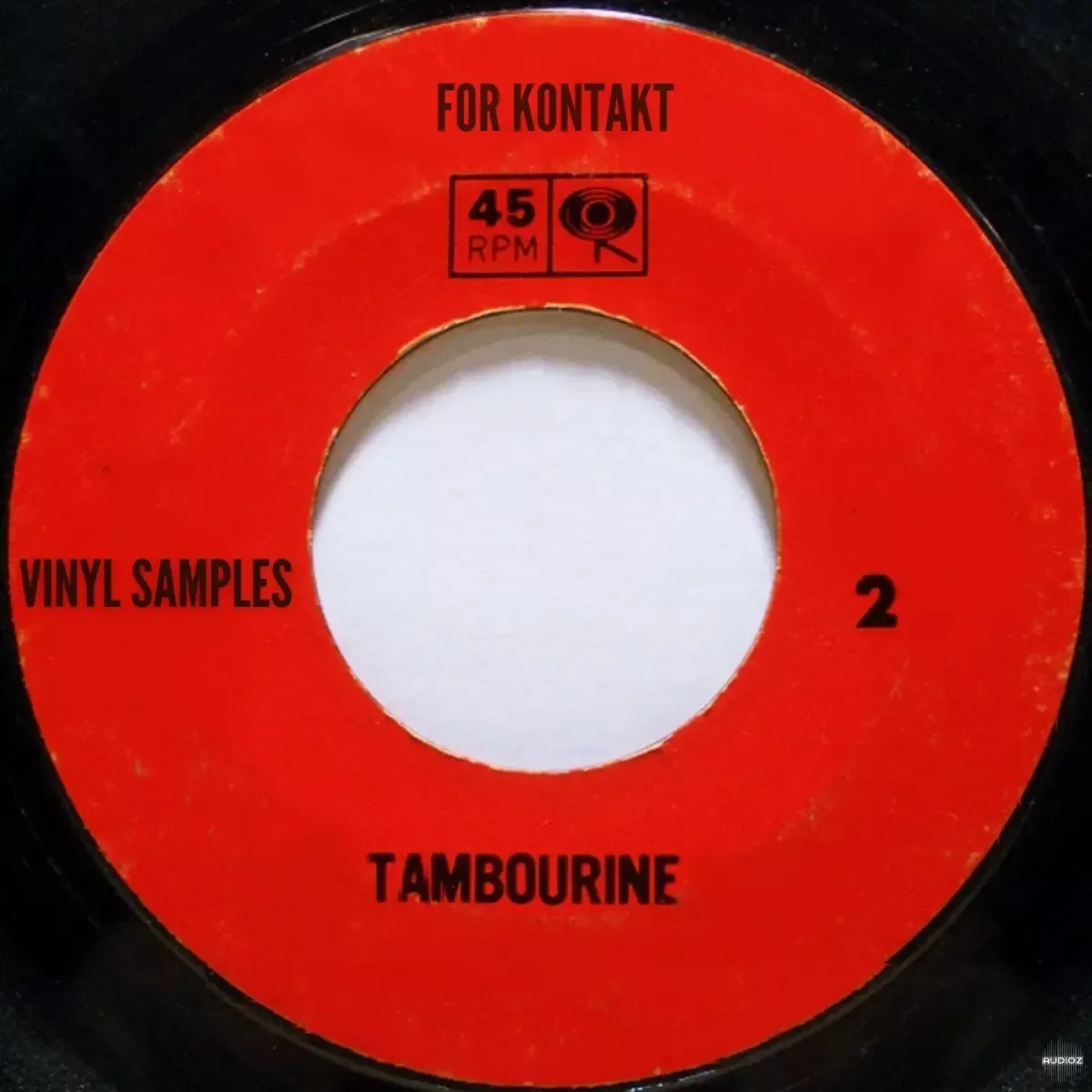 PastToFutureReverbs Vinyl Tambourine Vol. 2 For Kontakt! KONTAKT WAV