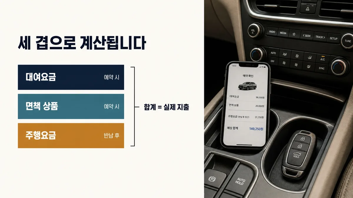 소카 렌터카 요금, 실제로 얼마가 나오나?