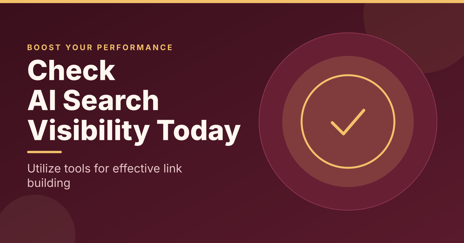 Boost Your Website's Performance by Checking AI Search Visibility