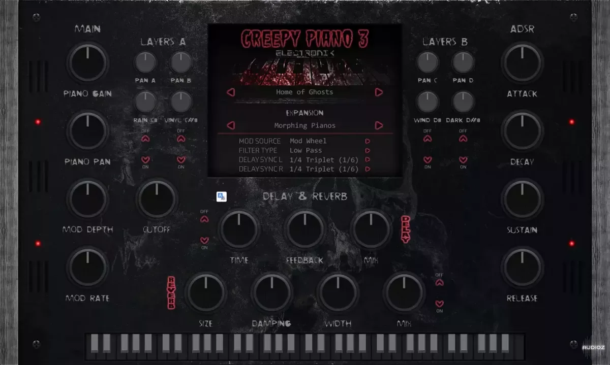Electronik Sound Lab CREEPY PIANO 3 RETAiL [WiN/OSX]