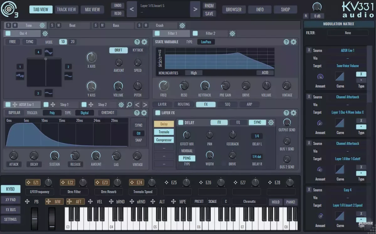 KV331 Audio SynthMaster v3.4.5 rev.2 - V.R
