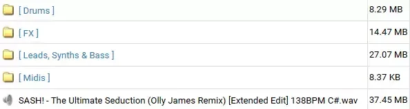 Olly James Signature Sounds Vol.66 The Ultimate Seduction WAV MiDi
