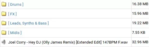 Olly James Signature Sounds Vol.69 Hey DJ [Atlantic Records] WAV MiDi